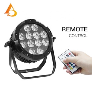 Luz LED Par para Exteriores IP65 de 12x15w RGBWA, Inalámbrica, Alimentada por Batería, DMX, con Control Remoto - Product Image 2