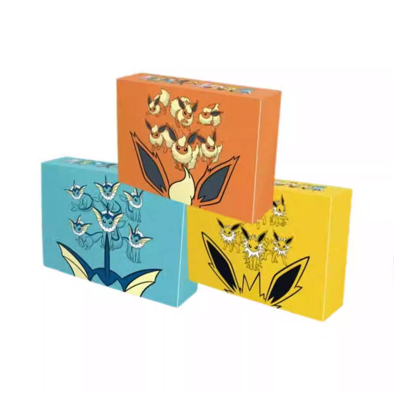 Coffret cadeau avancé Évoli (Tonnerre, Feu, Eau) 1 étui = 3 boîtes