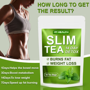 Thé minceur naturel efficace en gros, thé aux herbes biologiques brûle-graisses, thé détoxifiant pour perdre du poids, thé minceur - Product Image 2