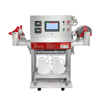 Scelleuse thermique pneumatique pour films/sacs : Machines de laminage à double bouteille avec scellage à opération unique