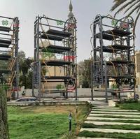 Sistem Parkir Mobil Vertikal GG LIFTERS PCX12DH 2300kg Per Mobil Peralatan Parkir Mekanis Otomatis Cerdas