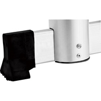 Échelle télescopique pliante en acier inoxydable, portable, antidérapante, durable, pour usage domestique, réglable