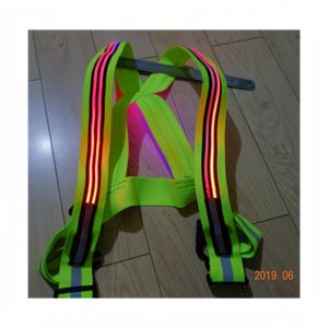 <span class=keywords><strong>PYL</strong></span>-Chaleco de seguridad de fibra óptica LED de alta calidad para noches al aire libre Varias fiestas/Rescate de emergencia y otras escenas - Product Image 2