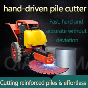 Opération simple de la tête de Pile de béton d'essence électrique haute puissance scie la découpeuse d'asphalte de lit découpeuse de roche de pierre - Product Image 5