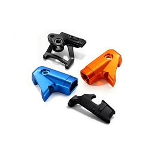 Ebriway cam Anodized 6061 nhôm CNC xe máy tay lái kẹp với trọng lượng nhẹ Bộ Xương Thiết kế OEM cho tùy chỉnh xe đạp xây dựng - Product Image 2