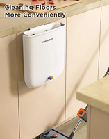 Poubelle murale de cuisine en PP écologique avec conception pliable pour armoire et évier