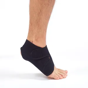 弹性脚踝压缩套筒可调节踝支具包裹氯丁橡胶足脚踝加压绷带