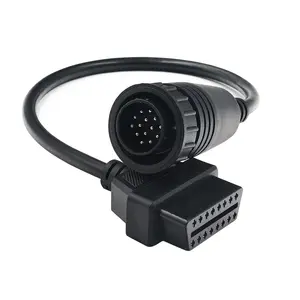 מפעל 2024 lt025 14 סיכה כדי 16 pin obd 2 ממיר כבל מתאם סיומת חוט עבור merscedes