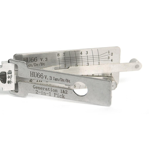 LISHI HU 66 HU66 2 Frete Gratis 2 en 1 2IN1 V.3 UH66 V.3 Ign/<span class=keywords><strong>Dr</strong></span>/ Bt Auto Decodificador y Lock Pick Tool Lock Smith - Product Image 4