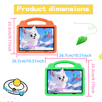 Nouvelle tablette éducative pour enfants MTK avec contrôle parental, Android 12, processeur octa-core, double caméra, batterie 4000 mAh, Wi-Fi, GSM, 3 Go de RAM, divertissement