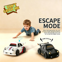 Voiture RC de drift multifonctionnelle HT HK-9980, mini-voiture de bureau, capteur intelligent, télécommande 2.4G, suivi intelligent, fonction d'évasion, prête à l'emploi