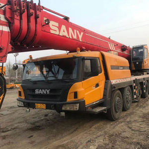 Grúa sobre camión Sany 100T de segunda mano, aprobada por la EPA, con sistema hidráulico estable para construcción pesada - Product Image 1