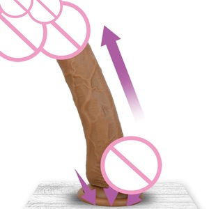 Pénis réaliste en silicone liquide à double dureté, produit de <span class=keywords><strong>contraception</strong></span> pour la masturbation féminine - Product Image 5