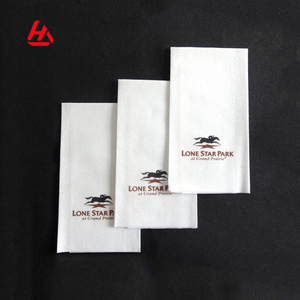 Venta blanco servilletas de papel de Navidad de servilletas de tela servilleta línea de producción personalizar servilletas - Product Image 3