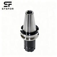 STEFOR BT40 ER25 Portaherramientas de Fresado CNC de Alta Precisión, Mandril Portapinzas, Componente de Máquina Equilibrado G2.5 20000 RPM, Acero Personalizable