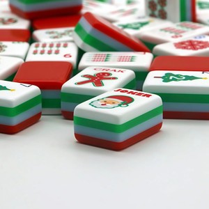 Mahjong et cartes de <span class=keywords><strong>poker</strong></span> en acrylique de luxe modernes à quatre couches, design personnalisé, durables et écologiques, portables pour les jeux de <span class=keywords><strong>casino</strong></span> et familiaux - Product Image 4