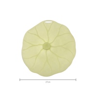 Couvercle en Silicone Lilypad pour le stockage des aliments et la cuisson au micro-ondes, lavable au lave-vaisselle