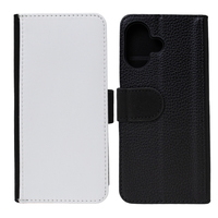 Coque de téléphone vierge pour sublimation pour la série iPhone 17, coque de téléphone à rabat en caoutchouc souple 2D pour impression personnalisée par sublimation