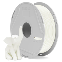 Filamen Printer 3D ELEGOO PLA Basic 1.75mm 1KG Dengan Spool Lepas Pasang, 5X Ketangguhan Tinggi Gulungan Rapi, Tidak Mampet Tidak Melengkung