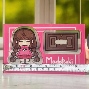 Support en acrylique OEM ODM Yume Nikki Chibi, impression double face, 3 pièces - Product Image 5