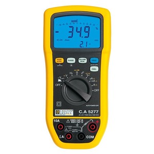 Multimètre numérique français CA CA5215 TRMS, mesure automatique de tension, courant et résistance, testeur électrique professionnel - Product Image 4
