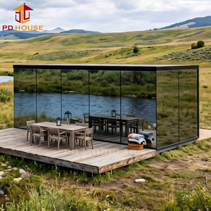 Casa/Villa Modulare di Lusso in Pannelli Sandwich d'Acciaio, Cabina per Hotel, Resort, Parco <span class=keywords><strong>Vacanze</strong></span>, Eco-Turismo 20ft/40ft - Product Image 4