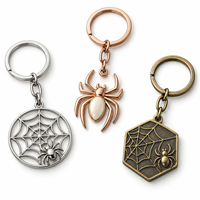Porte-clés en métal personnalisé avec motif floral de lotus géométrique, logo sur mesure, vente en gros, cadeau promotionnel, fournisseur, fabricant