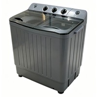 Lave-linge semi-automatique avec programmes doux et normaux pour les charges quotidiennes et les vêtements délicats