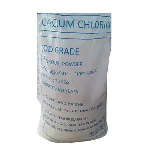 Déshydrater le chlorure de calcium chimique de qualité industrielle déshydratant 74% 94% 99% le chlorure de calcium de CaCl2