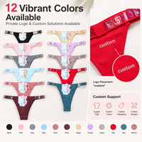 G-string Tak Terlihat dengan Potongan Laser dan Pinggiran Terikat, Seperti Kulit Kedua, Lembut, Nyaman, Bernapas, untuk Musim Panas, Pantai, Yoga, Lingerie Wanita