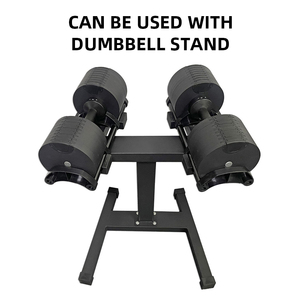 Venta al por mayor logotipo personalizado equipo <span class=keywords><strong>de</strong></span> fitness <span class=keywords><strong>mancuernas</strong></span> conjunto 32kg 40kg mancuerna <span class=keywords><strong>20</strong></span> <span class=keywords><strong>kg</strong></span> Fitness ajustable - Product Image 4