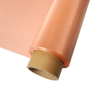 Tissu de rouleaux de maille d'écran en cuivre pur ultra fin pour cages de <span class=keywords><strong>Faraday</strong></span> et blindage RFI - Product Image 1