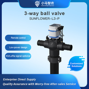 ใช้งานง่ายด้วยแอปควบคุม 4G สมาร์ท สำหรับระบบชลประทาน บอลวาล์วสามทาง - Product Image 2