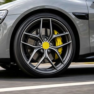 Jantes de course en alliage d'aluminium forgé concaves de luxe de 17 à 20 pouces, Audi Silver, 30/35/40 mm, 100 mm, finition chromée, garantie de <span class=keywords><strong>3</strong></span> ans - Product Image 3