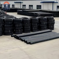 Tuyau en PE pour la protection des câbles, vente en gros d'usine, conduit électrique en plastique PE, tube électrique PE