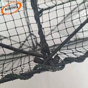 แบบพกพาพับสแควร์ไนลอนสีดำปูดักกุ้งกุ้งปู - Product Image 3