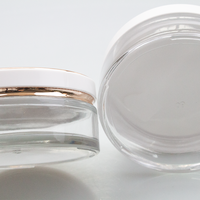 Bocaux en verre de luxe personnalisables avec votre logo, couleur et taille au choix, pour emballages cosmétiques et de soins de la peau (crème visage, yeux, corps, mains) – Capacités 30g et 50g