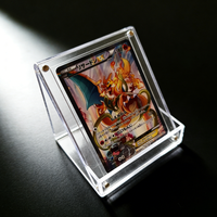 Cadre de présentation transparent classique en gros pour cartes de collection Yugion et One Piece TCG