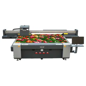 Locor 1325 UV Flatbed printer with Ricoh Gen 5 Printhead for wood/glass/metal