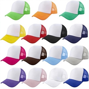 Best Quality Outdoor <b>Sun</b> <b>Men</b> Women Formal Fashion <b>Hat</b> Snapback Mesh Breathable 6-Panel Trucker Baseball Cap Blank - Product Image 2