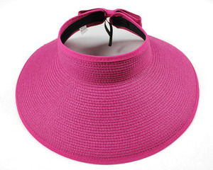 Outdoor Camping Cap Beach Sun Protection Summer Women Sun Visor <b>Straw</b> <b>Hats</b> - Product Image 4