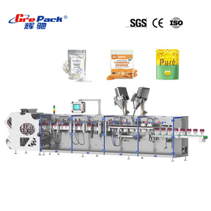 Máquina Empacadora de Bolsas con Cierre, Automática, <span class=keywords><strong>para</strong></span> Snacks, Especias, Polvo Cosmético, Formación, Llenado, Sellado y Empaquetado de Bolsas - Product Image 1