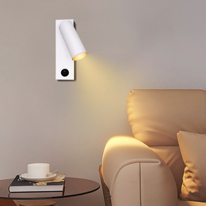 <span class=keywords><strong>Lampada</strong></span> da <span class=keywords><strong>Parete</strong></span> LED Orientabile per Hotel, Montaggio <span class=keywords><strong>a</strong></span> Incasso, <span class=keywords><strong>Braccio</strong></span> Flessibile, 3W, Luce da Lettura <span class=keywords><strong>con</strong></span> Interruttore - Product Image 4