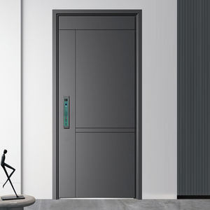 Puertas de acero metálicas de seguridad a prueba de calor Nuevo diseño Precio barato - Product Image 4