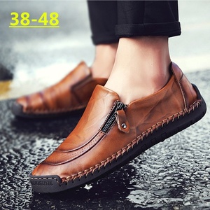 Nansheng Footwear 5006 Spring Mens Casual Cross-Border Large-Size PU <strong>Shoes</strong> 2023-Lightweight Solid Color Mens Dress <strong>Shoes</strong> - Product Image 3