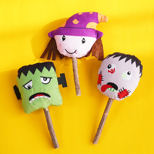 Juguete para gatos con temática de Halloween, hierba gatera, para limpiar los dientes, masticable, resistente a mordidas, adecuado para gatitos. - Product Image 4