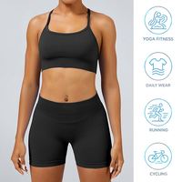 Nouvelle Tendance Soutien-gorge de Sport Sans Couture à Bretelles Croisées pour Femmes Grandes Tailles, Léger, Réversible, Imprimé, Séchage Rapide, Haute Élasticité, Anti-choc, Uni