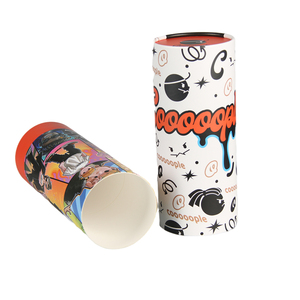 Tubo di Carta Cilindrico Personalizzato per Confezioni di Giocattoli |   Scatola Tubolare in Cartone Ecologico per Conservazione Giocattoli con Stampa Logo OEM - Product Image 2