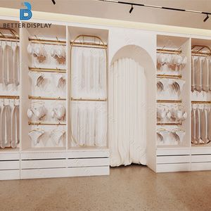 Comptoir de magasin personnalisé Comptoir de lingerie Présentoir de magasin de <span class=keywords><strong>sous</strong></span>-vêtements Mobilier de magasin Conception de <span class=keywords><strong>sous</strong></span>-vêtements - Product Image 4