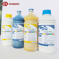Tintas de Impresión de Inyección de Tinta de Formato Ancho de Alta Fluidez para Sublimación para Impresoras de Gran Formato, Antiobstrucción, Botella de 1L, CMYK LC